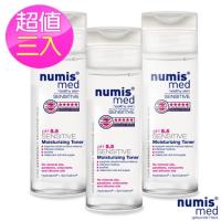 德國Numis med 小樂美思ph5.5極致修護保濕化妝水200ml(超值三入組)
