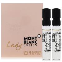 MONTBLANC萬寶龍 Lady 女性淡香精 針管2mlx 2入