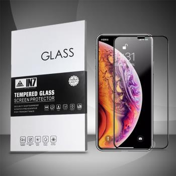 IN7 APPLE iPhone XS Max (6.5吋) 高透光3D全滿版9H鋼化玻璃保護貼
