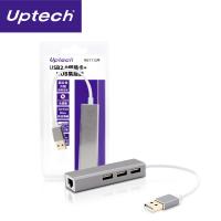 Uptech 登昌恆 NET112H USB 2.0 免驅動網路卡+HUB集線器