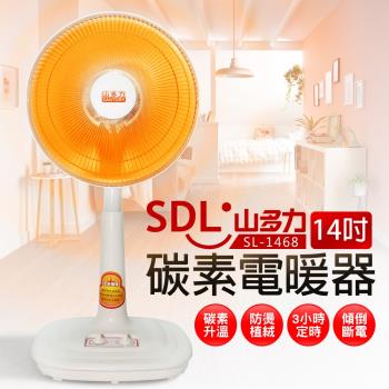 【SDL 山多力】14吋碳素電暖器(SL-1468)