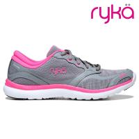 【ryka】CARRARA 女性專屬 慢跑休閒鞋 灰粉紅 RKE3810M1020