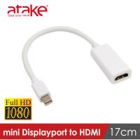 【ataKe】威立達 MiniDisplayport轉HDMI轉接線