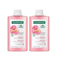 KLORANE蔻蘿蘭 速效舒敏洗髮精400ml(兩入組)