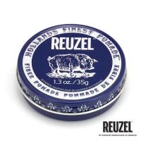 REUZEL Fiber Pomade 深藍豬強力纖維級水性髮泥 35g