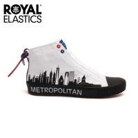Royal Elastics 男-Harajuku 帆布休閒鞋-日系都市白(04783-009)