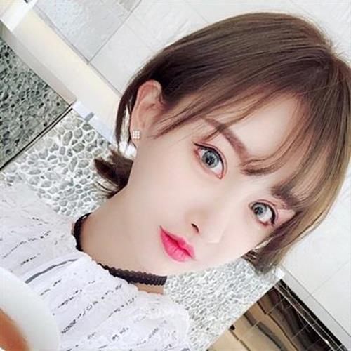 【米蘭精品】假髮真髮絲-空氣瀏海隱形18cm修臉女假髮4色73uh9