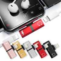 HANG for iPhone Xs Max/XR/Xs/i8/i7 雙Lightning充電耳機二合一轉接器