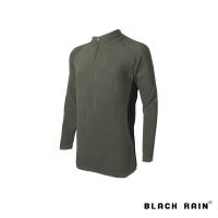 【荷蘭Black Rain】男拉鍊套頭衫 BR-168042 (14176 咖啡/黑)