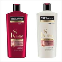 美國同步上市TRESemme彩絲美洗髮乳/潤髮乳-解決打結毛躁(22oz)*4