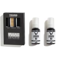 Y.A.S 美鞋神器 限時優惠組合(刷具組+洗鞋劑60mlx2)