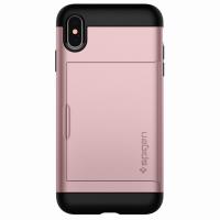 SGP / Spigen iPhone XS Slim Armor CS-卡夾軍規防摔保護殼