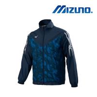 Mizuno 美津濃 男 平織外套 深丈青 32TC858614