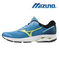 【MIZUNO 美津濃】WAVE RIDER 22 男慢跑鞋 淺藍 J1GC183135
