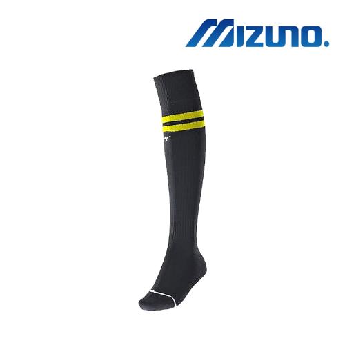 Mizuno 美津濃 少年足橄襪4入 黑+黃 P2TX8A0294