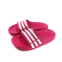 adidas Duramo Slide K 拖鞋 戶外 防水 好穿 童鞋 桃紅色 G06797 no437