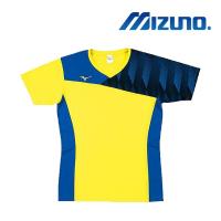 Mizuno 美津濃 男女 排球上衣 黃+藍 V2TA8G1745