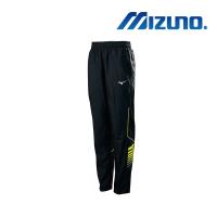 Mizuno 美津濃 男 風衣套裝長褲 黑+黃 32TF859394