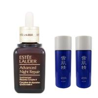 Estee Lauder 特潤超導修護露 50ml+KOSE 雪肌精乳液33ml*2