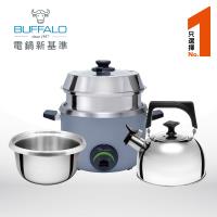 牛頭牌 進階版厲害電鍋10人份-TC18UC (科技灰)