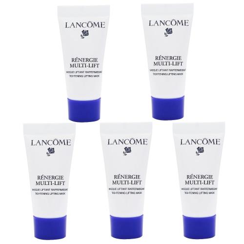 LANCOME 蘭蔻 超緊顏5D太空乳霜面膜5ml 5入