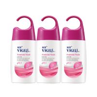 【VIGILL婦潔】滋潤嫩白 私密沐浴露150ml x三瓶組(女性私密處清潔潔膚專用)