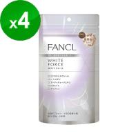 【FANCL 芳珂】新色白麗雪錠升級版180粒(30日份/包)X4包