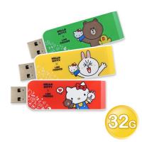 Apacer 宇瞻 AH334 Kitty X Line 32GB 派對聯名碟
