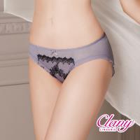 Clany可蘭霓 純手工訂製款刺繡低敏感透膚內褲 M-XL (3013-91)