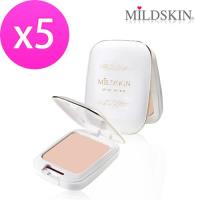 MILDSKIN 白金光感柔白兩用粉餅5入組