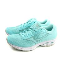 美津濃 Mizuno WAVE RIDER 22 WIDE 慢跑鞋 運動鞋 淺藍色 女鞋 寬楦 J1GD183227 no063
