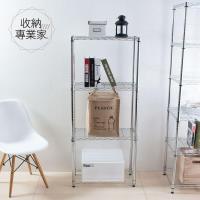 收納專業家 輕型四層置物架30X60X150cm 波浪架