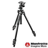 Manfrotto曼富圖 MK290LTA3-BH LIGHT輕巧三節腳架+球型雲台套組 /290系列