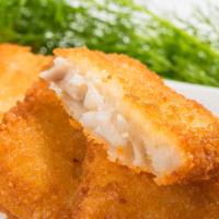 鮮綠生活 香酥可口阿拉斯加香酥鱈魚排(6片) 共6包
