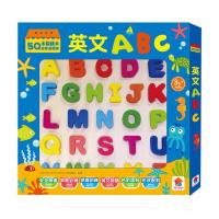 雙美生活文創-5Q木製積木益智遊戲板:英文ABC