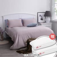 美國 杜邦™ ComforMax™機能性床包組 - 雙人/療癒灰 贈:杜邦獨家紀念款枕/2入