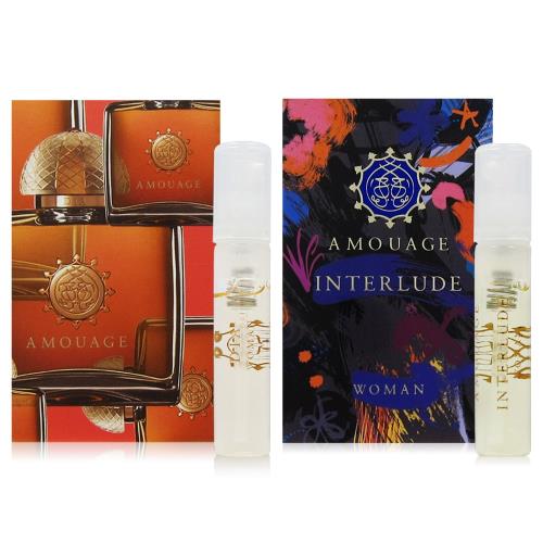 AMOUAGE Dia蒂亞 + INTERLUDE間奏曲 2ml 女性香水針管2入組