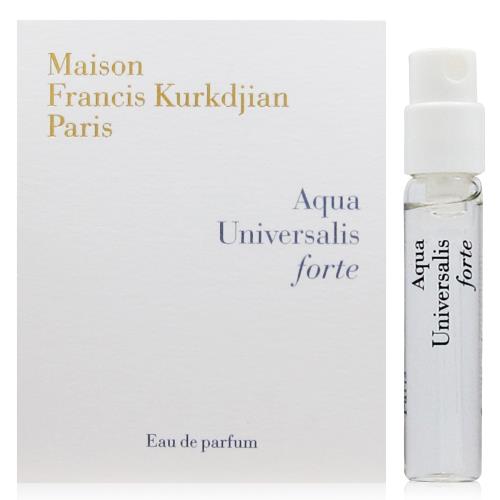 MFK Aqua Universalis forte 永恆之水 淡香精 針管 2ml