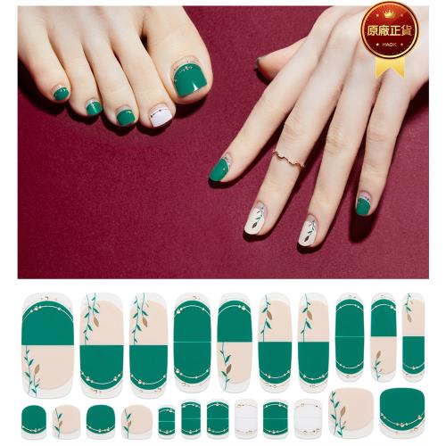 [官方授權]韓國VIKA NAIL JAM 5秒炫彩指甲貼F/W[8F06 GLAMOR AND BLOOM]