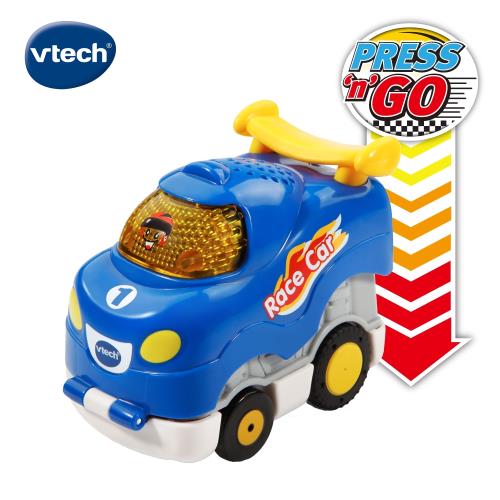 Vtech 嘟嘟聲光迴力衝鋒車-酷炫賽車