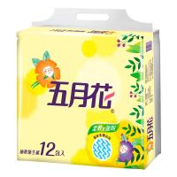 五月花 花園版抽取衛生紙100抽x12包x6袋