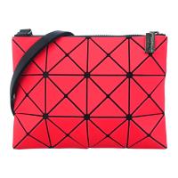 ISSEY MIYAKE 三宅一生BAOBAO幾何方格霧面3x4斜背包(紅)