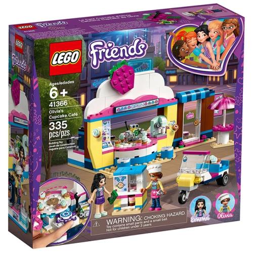 LEGO樂高積木 - Friends 姊妹淘系列 - 41366 奧麗薇亞的杯子蛋糕屋