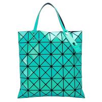 ISSEY MIYAKE 三宅一生BAOBAO幾何方格6x6手提包(嫩綠)