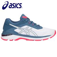 Asics 亞瑟士 GT-2000 6 女慢跑鞋 白藍 T855N-100