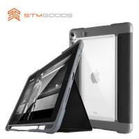 澳洲【STM】Dux Plus 系列 iPad Pro 10.5吋專用 軍規防摔保護殼 可收納Apple Pencil (黑)