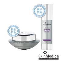 SkinMedica思玫蒂卡-頂級極潤補水精華液29.6ml+全效緊緻無痕眼霜14.2g