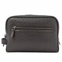 GUCCI 419775 Gutchishima GG 牛皮手拿/萬用包.深咖