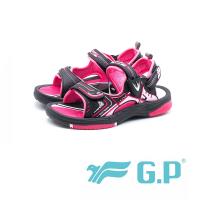 G.P 兒童磁扣式涼鞋 防水止滑 童鞋 - 黑桃 (另有寶藍、綠)