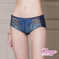 可蘭霓Clany 蕾絲透膚M-XL內褲 (5952-55 星空藍)